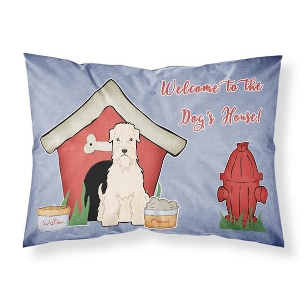 Carolines Treasures Carolines Treasures BB2815PILLOWCASE Dog House Collection Soft Coated Wheaten Terrier Fabric Standard Pillowcase; 20.5 x 0.25 x 30 in. BB2815PILLOWCASE - main